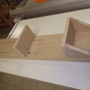 Traineau à buche pour scie à ruban