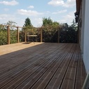 Terrasse sur pilotis