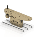 Sauterelle en contreplaqué pour serrage des pièces sur la Workstation ... ou autre