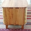 Table basse poirier et fraké
