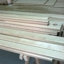 Armoire en merisier, portes coulissantes