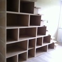 Escalier-bibliothèque