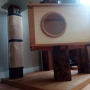 Arbre à chat charpenté !