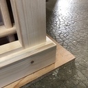 Meuble à bouteilles en sapin