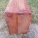 Banc en poirier et placages