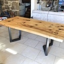 Table à manger en chataignier