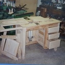 Meuble de machine à coudre