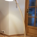 Luminaire en lamellé collé