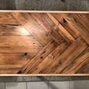 Table basse de style industriel