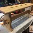 Banc extérieur en Châtaignier