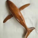 Baleine en bois de fer