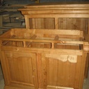 Bibliotheque merisier