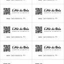 Cartes de visite avec QR Code