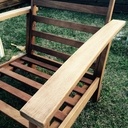 Protection d'une chaise de jardin