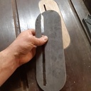 Une "plate" pour mon banc de scie