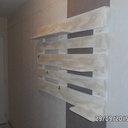 Etagère déco et porte manteaux