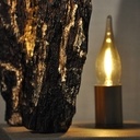 Lampe en écorce de chêne