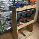 Servante à serres-joints