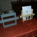 Porte clef mural et vide poche