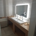 Plan Vasque en chêne