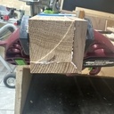 Planche en bois de bout