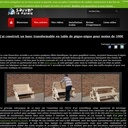 Banc transformable en table