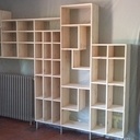 Bibliothèque en Pin