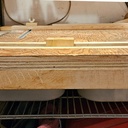 déplacement de la mâchoire à mi-course.