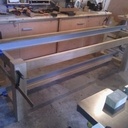 Table de Ferme 2 mètres 60 Chêne massif