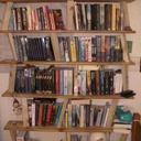 Etagère bibliothèque recyclage