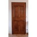 Porte intérieure en noyer