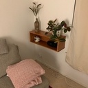 Bureau étagère pliable pour petit espace