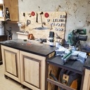 Atelier dans les granges