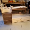 Meuble télé / Caisses de vin