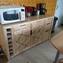 Buffet en attendant une vraie cuisine