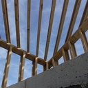 Structure ossature bois en poutre Steico 30 cm