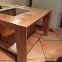 Table en hêtre