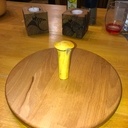 Plateau à fromage en hêtre et buis