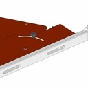 Rapporteur d'angle pour scie sous table