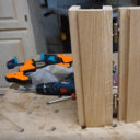 Plan usinage porte a recouvrement , Chambranle Contre-chambranle