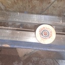 Roue de lustrage pour tour maison