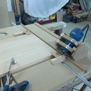 rainure en queue d'aronde sur coupe d'onglet