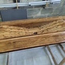 Essaie évier en bois