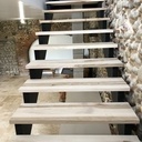 Escalier Droit en Orme