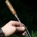 Restauration d'une vieille fourchette, en guayubira - Patagonula americana