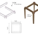 Plan de la table de Messaouda