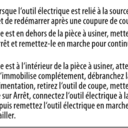 Extrait du manuel (en français) 2/2