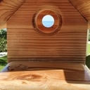 Mangeoire oiseaux en pin