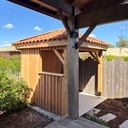 Kiosque 4 pans