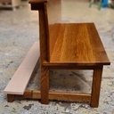 Petit banc et agenouilloir